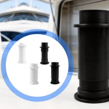 Through Hull Drain Fitting For Cabin Bilge Water Discharge In 2 To 4.5 Inch Black large