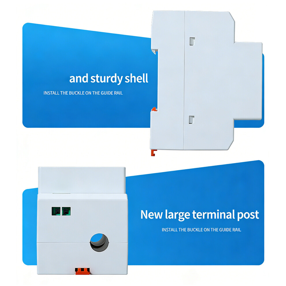 Power Consumption Meter Din Rails Energy Meter Voltmeter Ammeter Watt Kwh 300 Wifi Model 7754004645691