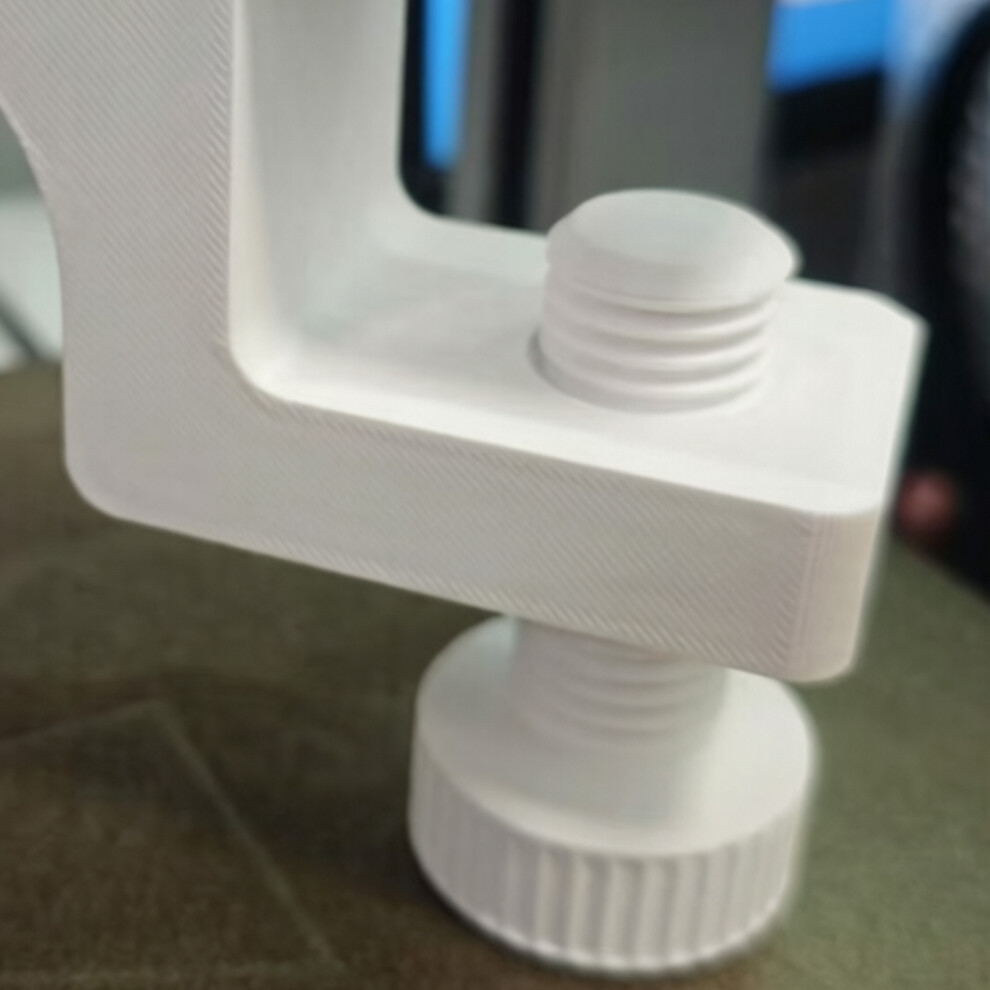 Plastic Hanger Not Drilling Needed Clamp On Under Desk Hook For Home Office Use 1 7754004613744