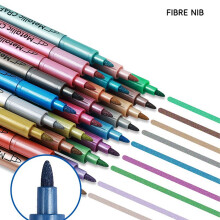 Acrylic Markers For Artist Student Drawing Craft Projects Practical Storage 24 Colors/Box