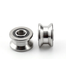 4Pcs AntiRust Steel Pulleys Roller Wheel For Outdoor And Indoor Applications