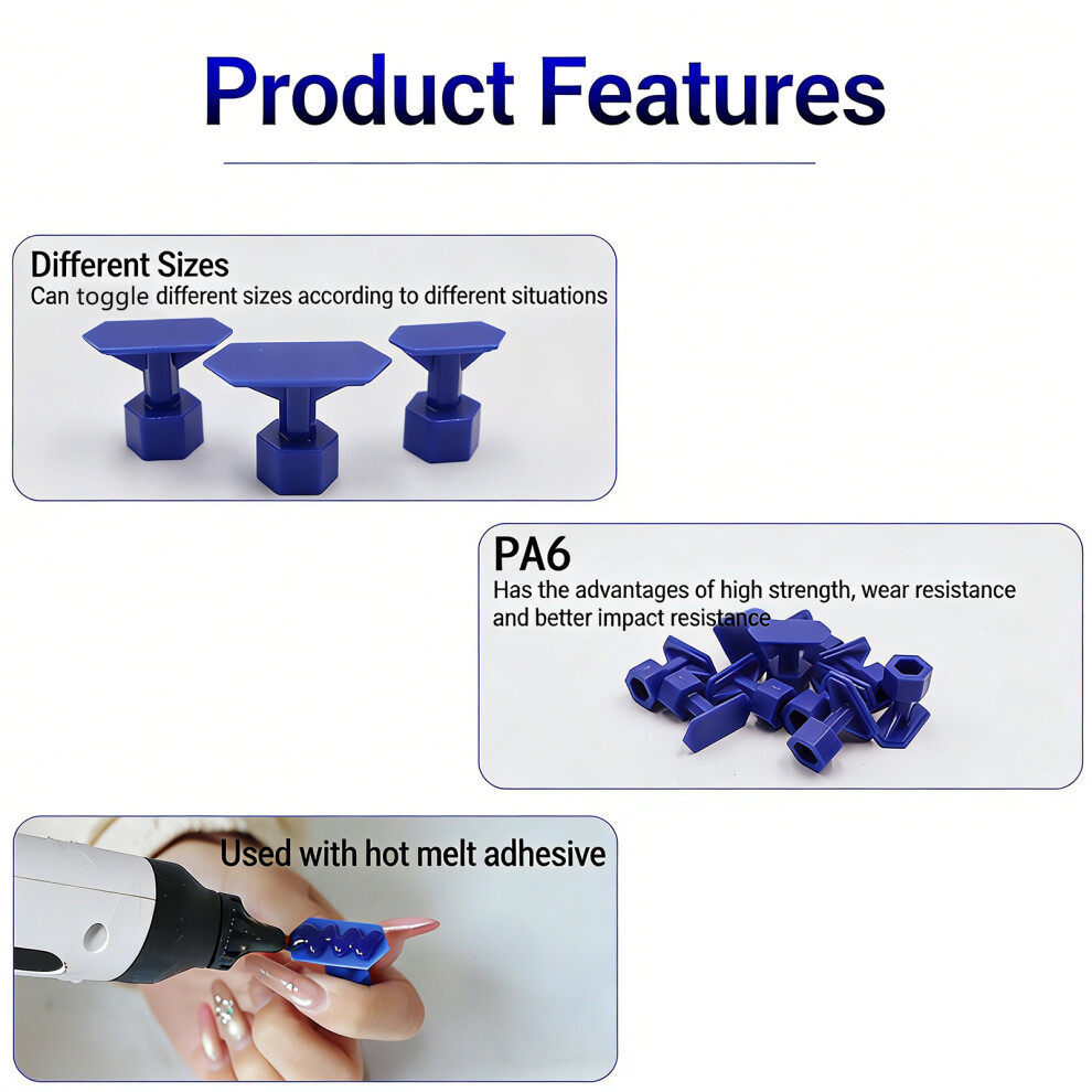 Dents Repair Tool 12Pcs Dents Removal Pulling Sheet Dents Puller Sheet Small 7754004649422
