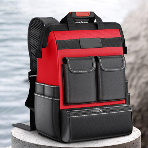 Professional Tool Bag Backpack Heavy Duty Tool Backpacks Waterproof Tool Bag 16 inches 2