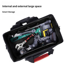 Professional Tool Bag Backpack Heavy Duty Tool Backpacks Waterproof Tool Bag 18 inches
