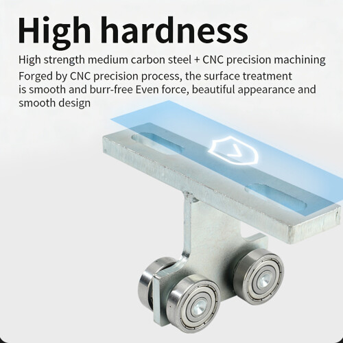 Sturdy Steel Trolley Roller With Axles Pin For Smooth Gliding Motion