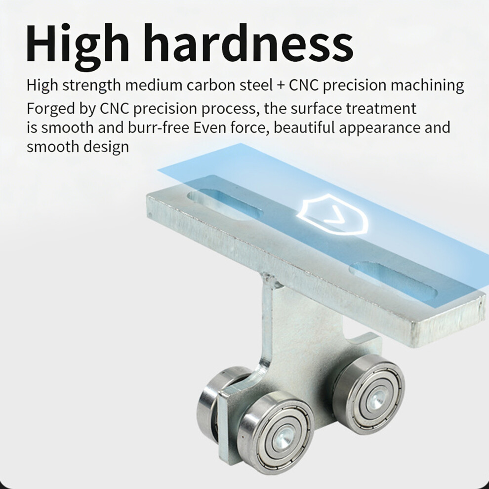Sturdy Steel Trolley Roller With Axles Pin For Smooth Gliding Motion 7754004651067