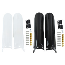 Motorcycle Front Suspension Protector for 110-160cc Dirt Bike Front Shock Cover White 27cm