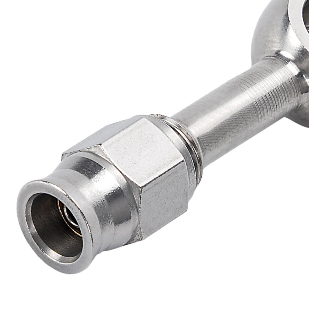 Universal Motorcycle An3 Brake Hose Fast Connector Strong Aluminum For Motorbike Side 45 7754004643741