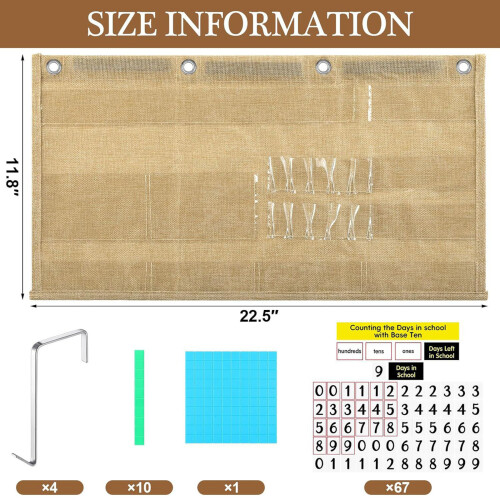 Large Size Number Display With strong Materials For Daily Math Practice 2