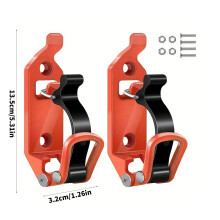 2/4/6Pcs Wall Mounting Bracket Quick Release Shovel Mount for Roof Rack Shovel 1 3