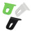 RVs Awning Hooks 10Pcs Plastic Awning Hanger Clip For Easy Setup And Storage Black 2