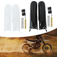 Motorbike Shock Suspension Covers Front Fork Boots Shock Covers for 110-160cc Black 24cm
