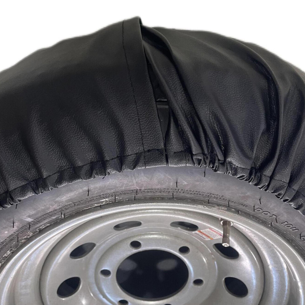 Strong Pvc Spare Tire Enclosures Anti Dust Rain Case Fit Various Vehicle Types 16 Inches 7754004663701