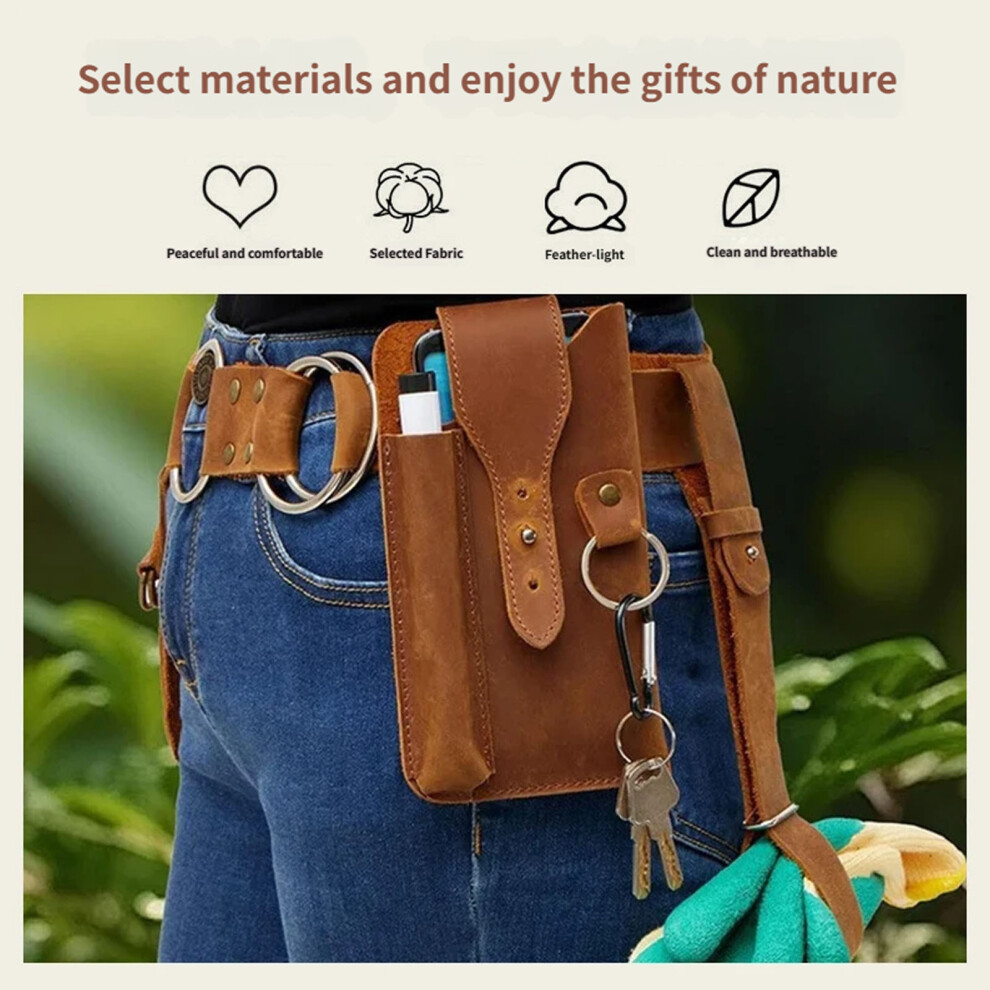 Multifunctional Electrician Tool Bag Waist Pouch Belt Storage Holder Organizers Packet 7754004589094