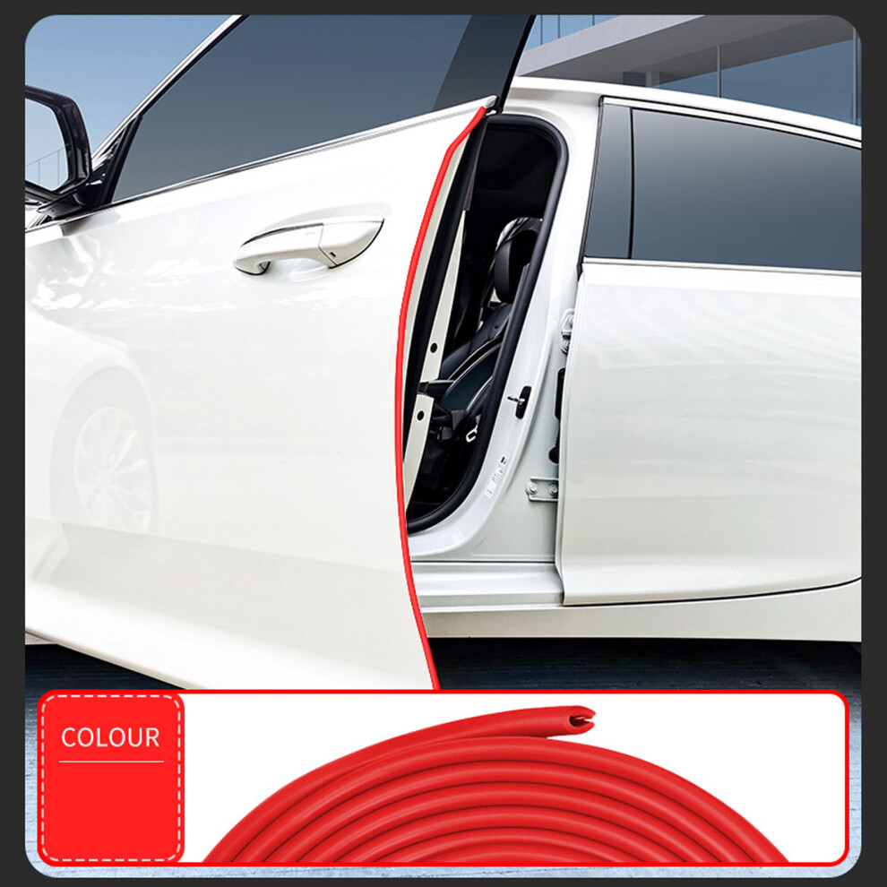 Rubber Vehicle Door Trim Guard For Cars And Suvs Shock Absorption Bumper Transparent 7754004605497