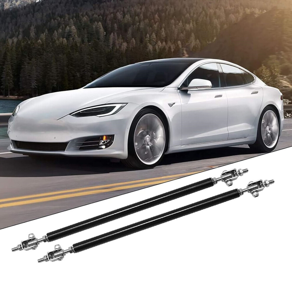 Precisions Front Lip Support Rod Adjustable Splitter Struts Rods Bumper 100Mm Blue 7754004637665