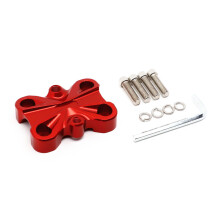 Motorcycle Handlebar Support Clamp For ADV160/150 Handlebar Mount Clamp Risers Red
