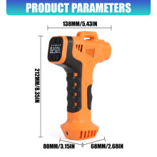 Wireless Compacted Air Compressor Pump With 120W Power And Long Hose For orangee