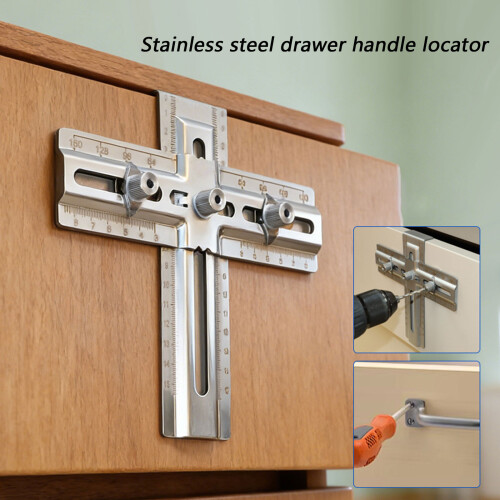 Universal Handle Mounting Jig For Various Cabinet And Drawer Applications 1