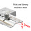 Universal Handle Mounting Jig For Various Cabinet And Drawer Applications 9