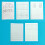 5Pcs Gridded/Lined Writing Notebooks 4.92x6.89Inch Portable Homework Notebooks small print 1