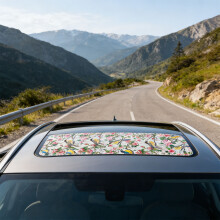 Removable Bird Theme Protection Layer For Vehicle Roofs And Office Panels 100cm XCBL066