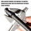 Bendable Elastic Joint Head Post Connecting Link 1/2inch Flexible Extension Rod 250mm 1