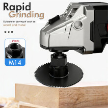 50mm/70mm M14 Wood Shaping Grinding Disc for 115/125 Angle Grinder Irregular 1