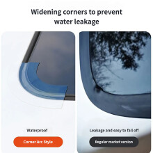 Universal Transparent Sunroof Weatherstrip Tape Sticker For Leak Car window waterproo