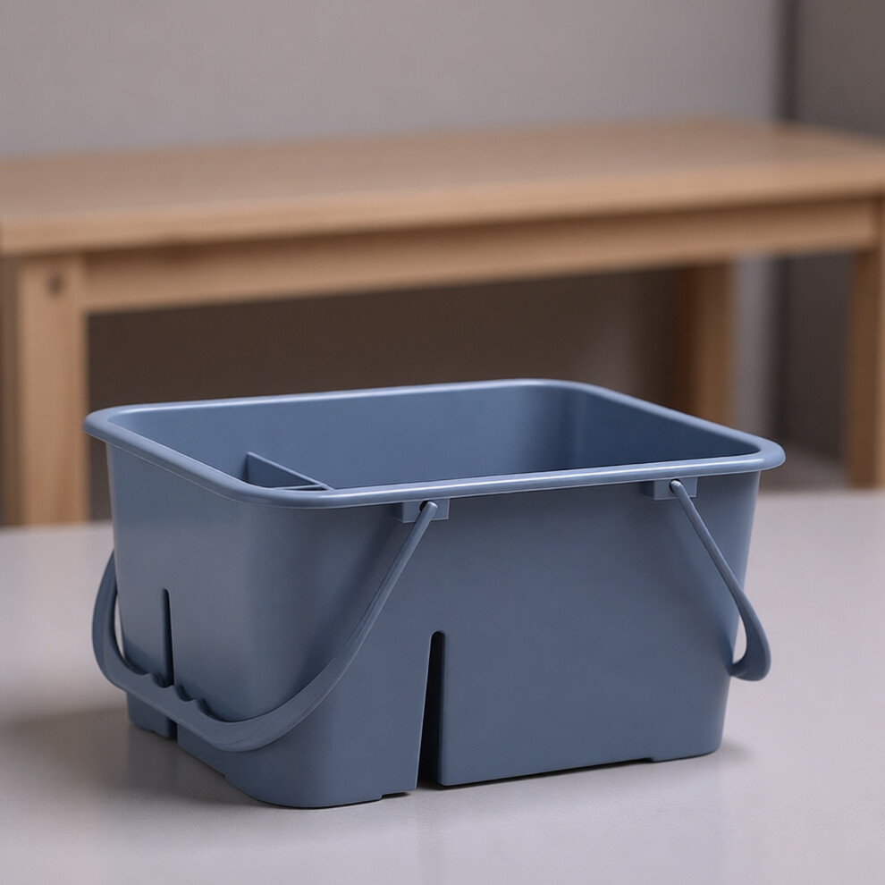 4 Compartment Tool Organizers Basket With Double Handles For Easy Carrying Storage 7754004639485