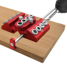 Portable 30 45 90 Degree Angle Drill Guide Jig for Angled Holes Straight Holes