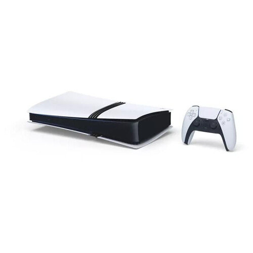 Sony Console de salon - SONY - PS5 Slim Digital Edition (Châssis E) - Blanc - 825 Go - SSD ultra-rapide 1