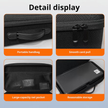 Storage Bag For Officejet 200 250 Printer Holder With Internal Compartments Black or ange