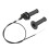 Rugged ATV Handle Grips Includes Throttle Cable For Better Riding Experience 1.3 meters 1