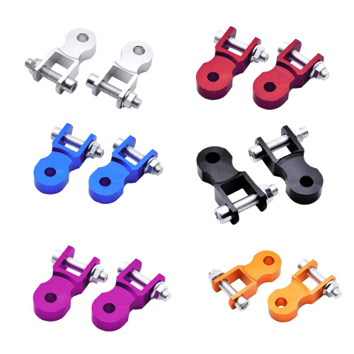 Easy Install Motorcycle Shock Absorption Height Adjuster Lightweight Aluminum Blue