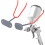 Wall Mount Gravitation Feed Sprayer Guns Holder Stand For Workshop Paint Booth 2 pack 4