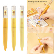 Roller Ball Pen Business Liquids Ink Gel Pen Liquid Roller Pen 0.5mm Gel Ink Pen Blue
