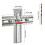 Multiple Purpose Cabinet Handle Drill Guide Device 4mm Standard Sleeve For Accurate Hole 3