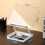 Adjustable Acrylic Reading Shelf Having Concealed Storage Drawer For Books Tablets Sheet 3