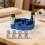 Heavy Duty Aluminum Drill Guide Complete 8 Bits Set For Accuracy Woodworking Tasks Blue 10