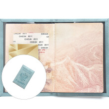 Passports Folder Cover Holders Organizers With Card Holders Antitheft Design Navy Blue