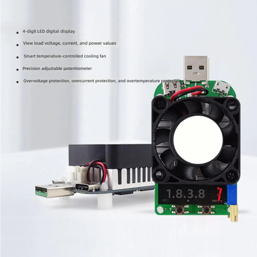 Multiple Interfaces USB Load Tester for Device Compatibility Performances Evaluation LD25