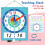 Teacher Time Learning Tool Double Sided Erasable Clocks Teaching Model For Kids 9