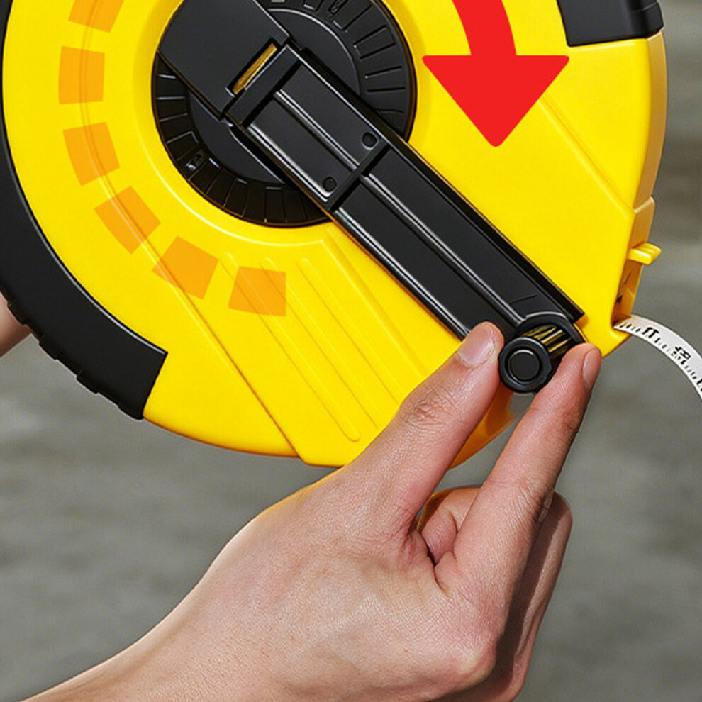 Fiberglass Tape Measure Easy To Carry For Various Job Locations And Diy Tasks 50 Meters 7754004590748