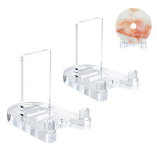 2Pcs Decorative Plate Stand Clear Acrylic Display Stand for Book Album Artwork big