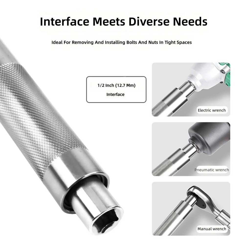 Offset Extension Wrench With 4 Adapters 1/2Inch Drive Offset Extension Wrench 7754004608320