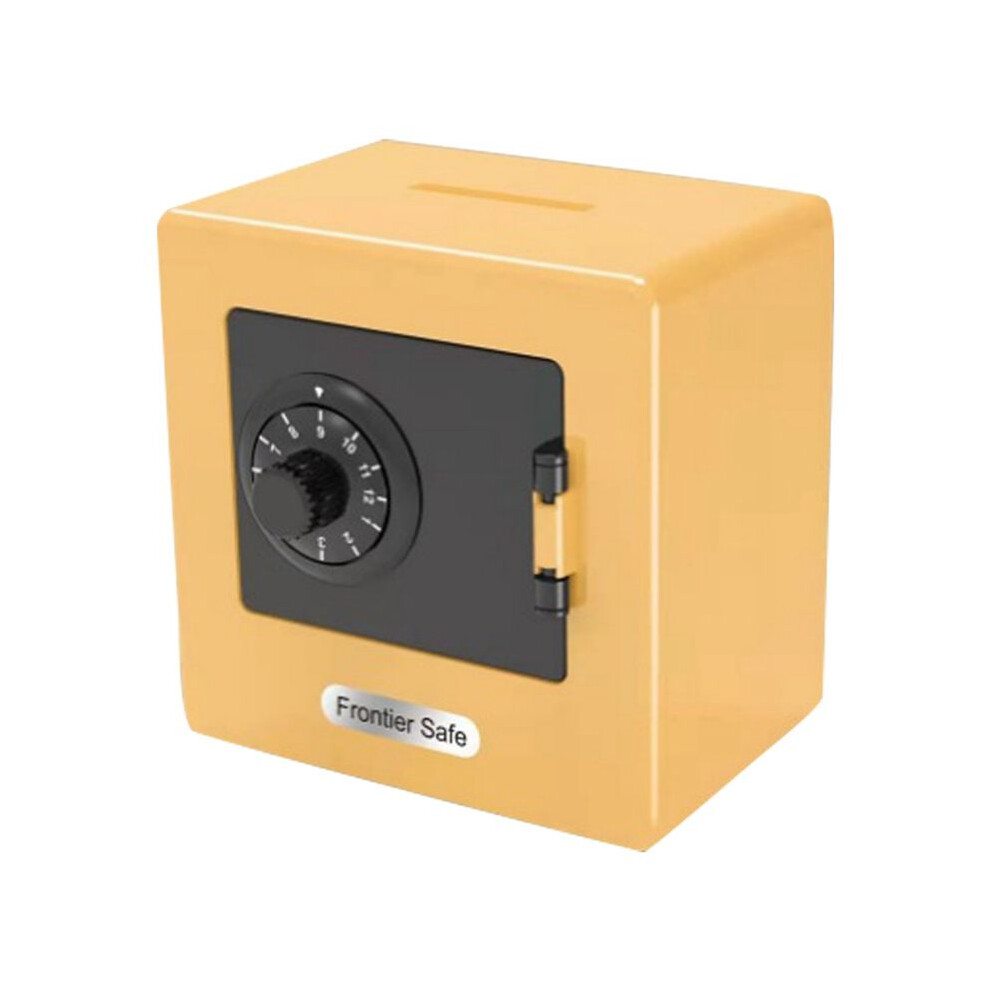 Photos - Role Playing Toy ATM Rotating Password Bank Money Box Cash Coin Saving Boxes Simulation Bank Safe Deposit Toy Children Jewelry,Yellow