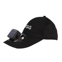 Excellent Summer Fan Hat Strong Wind Decorative Men Fan Cap Five Soft Blade Camping Fan Sun Hat