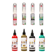 Professional Stone Paint Inks Waterproof Sunproof Monument Marker Refill Inks 20ml gold