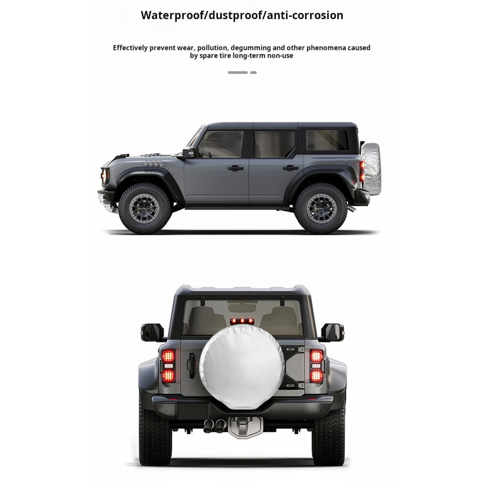 4Pcs Strong Vehicle Tire Protectors Flexible Material Works 27 To 32 Inch Tires S 7754004631021